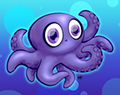 Baby Cartoon Octopus